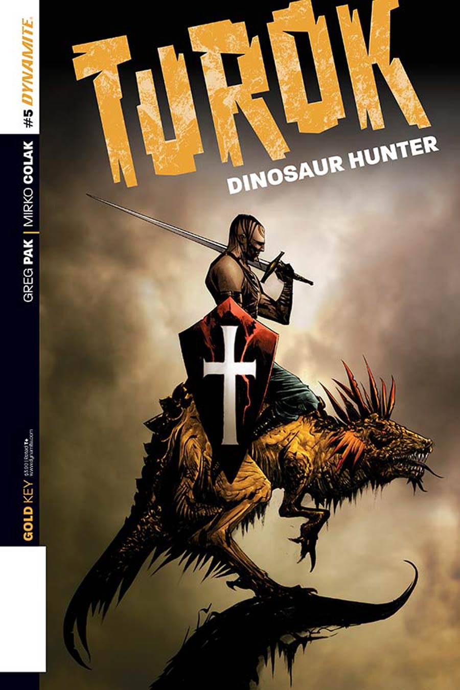 Turok Dinosaur Hunter Vol 2 #5 Cover B Variant Jae Lee Subscription Cover