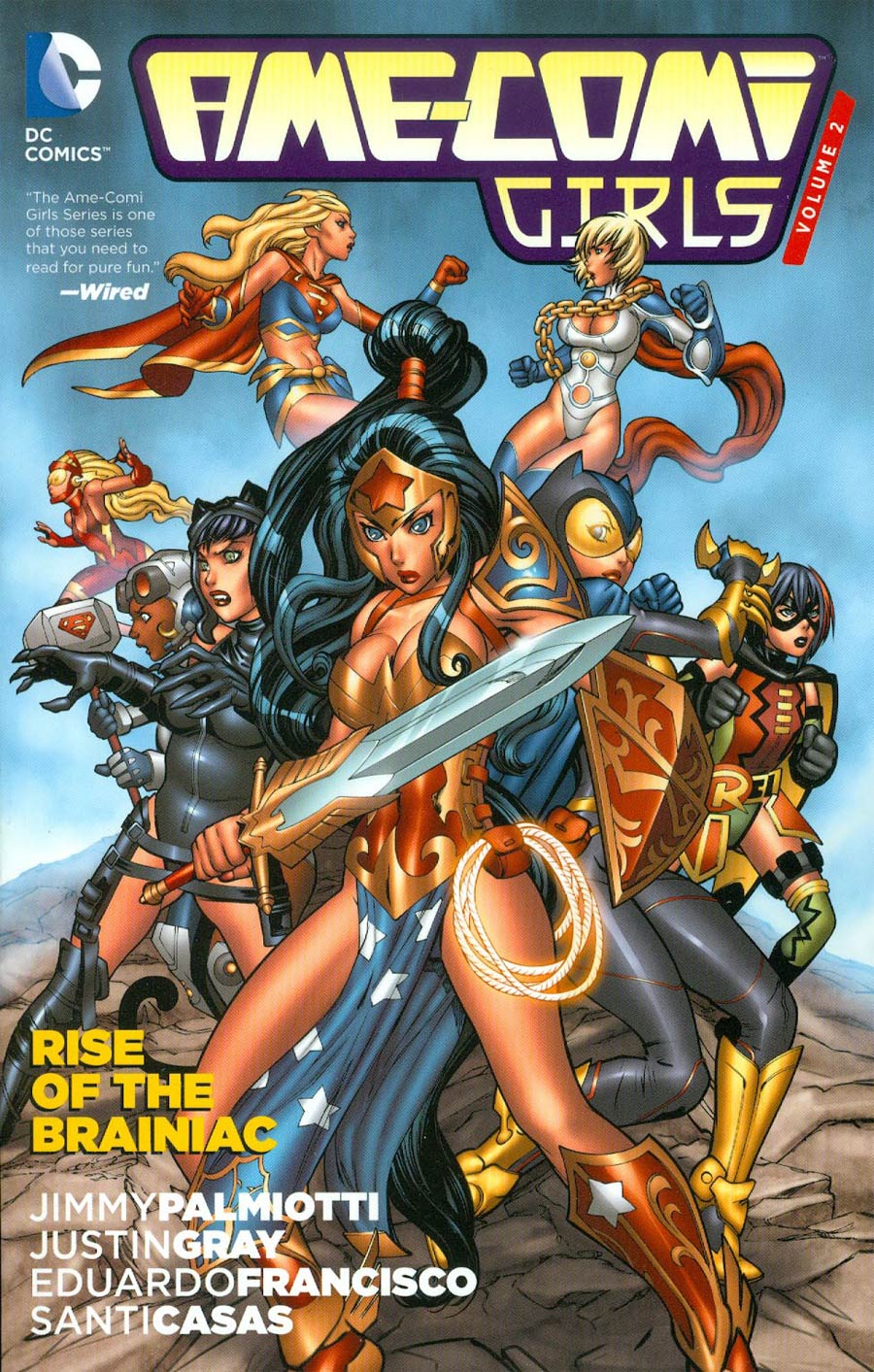 Ame-Comi Girls Vol 2 Rise Of The Brainiac TP