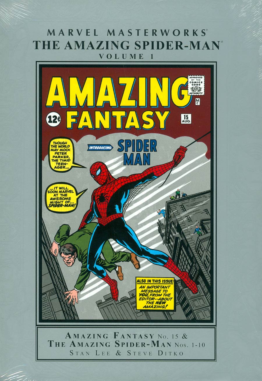 Marvel Masterworks Amazing Spider-Man Vol 1 HC New Printing