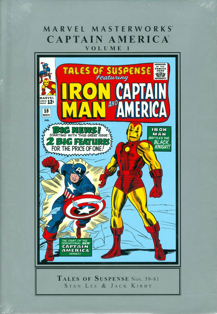 Marvel Masterworks Captain America Vol 1 HC New Printing