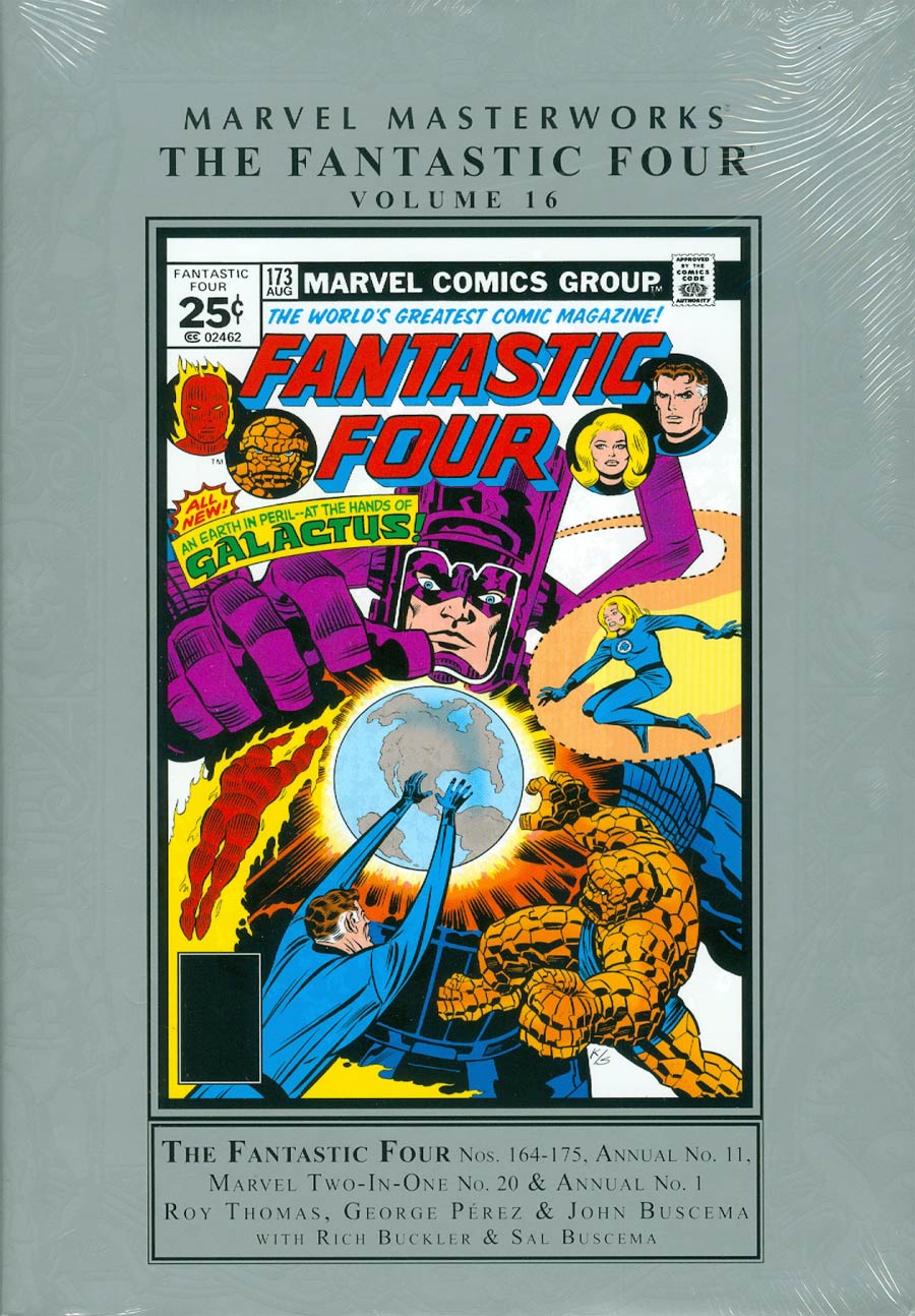 Marvel Masterworks Fantastic Four Vol 16 HC Regular Dust Jacket