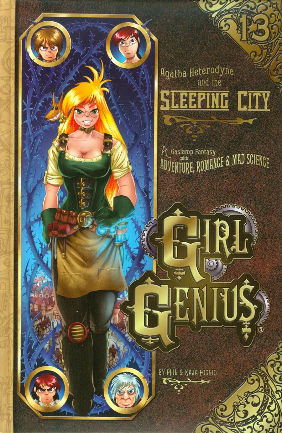 Girl Genius Vol 13 Agatha Heterodyne And The Sleeping City HC