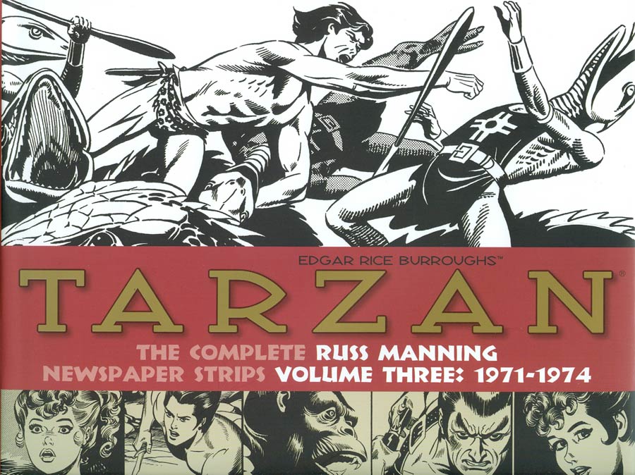 Tarzan Complete Russ Manning Newspaper Strips Vol 3 1971-1974 HC