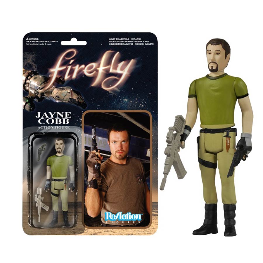 ReAction Firefly Jayne Cobb 4-Inch Action Figure