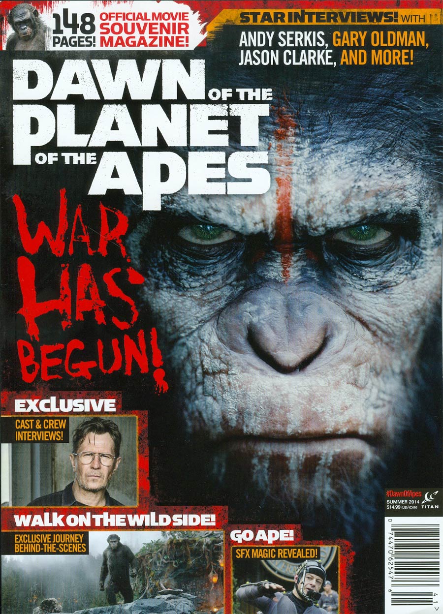 Dawn Of The Planet Of The Apes Special Magazine