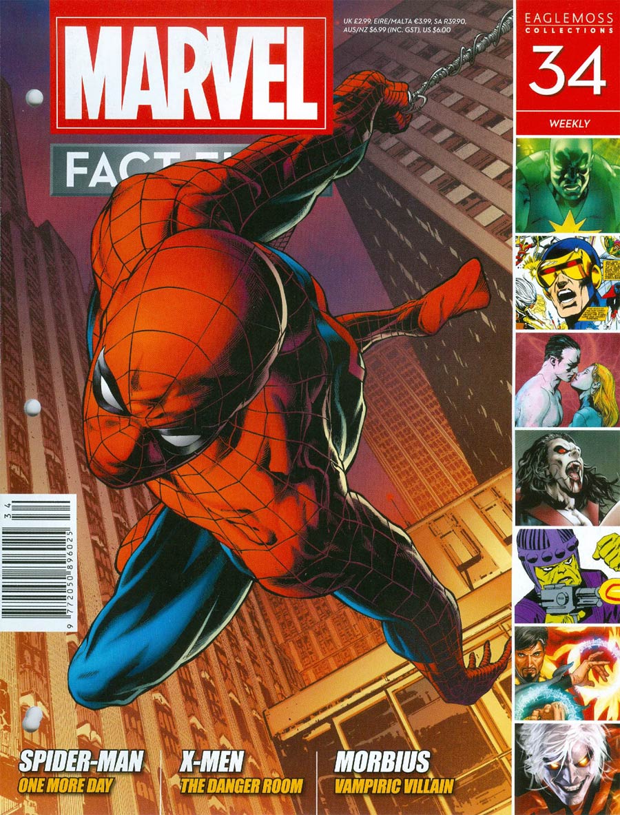 Marvel Fact Files #34 Spider-Man One More Day