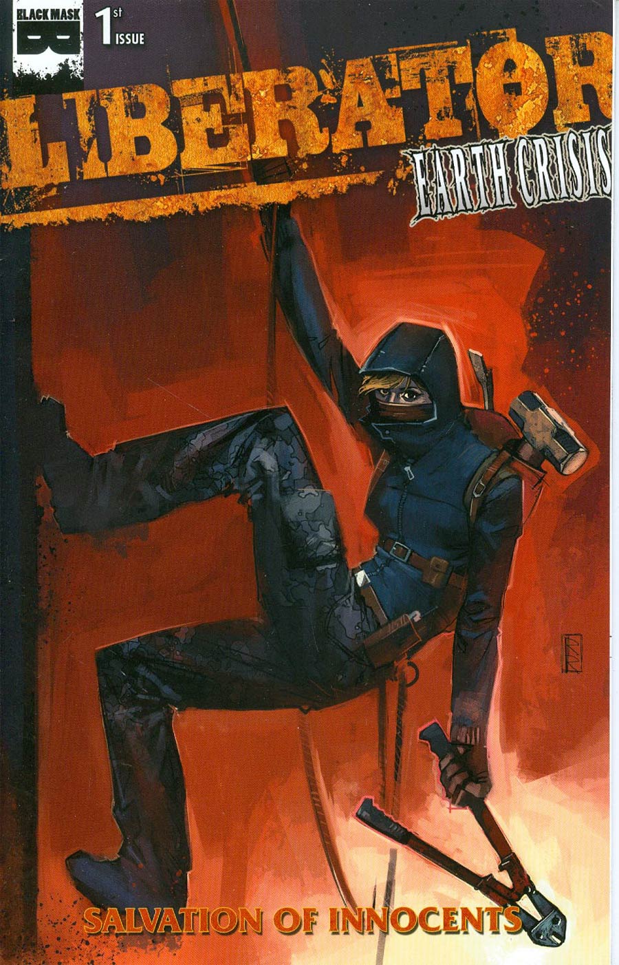 Liberator Earth Crisis Salvation Of Innocents #1 Cover B Rod Reis
