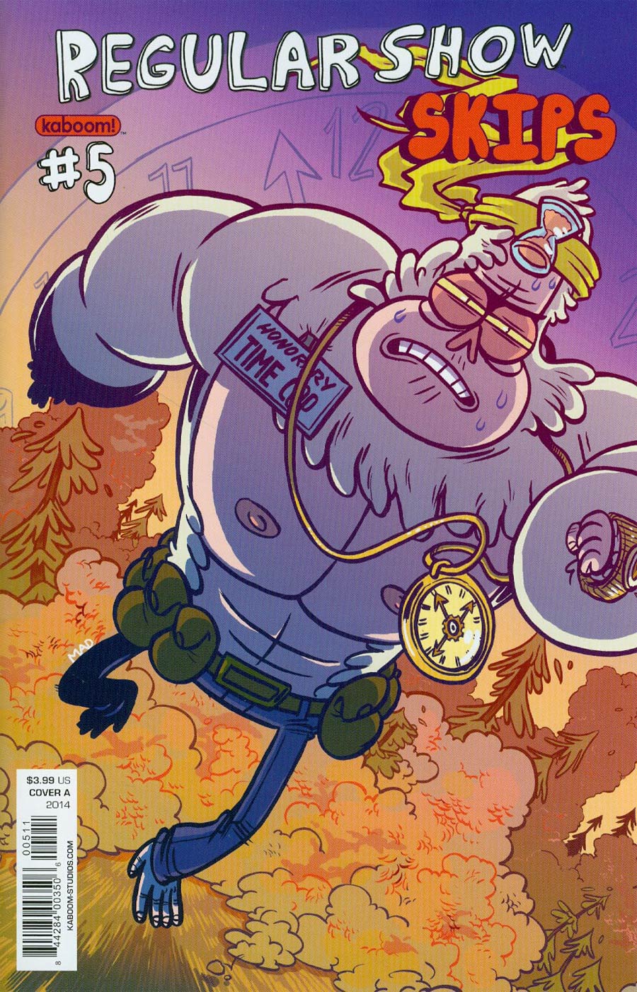 Regular Show Skips #5 Cover A Regular Mad Rupert Cover