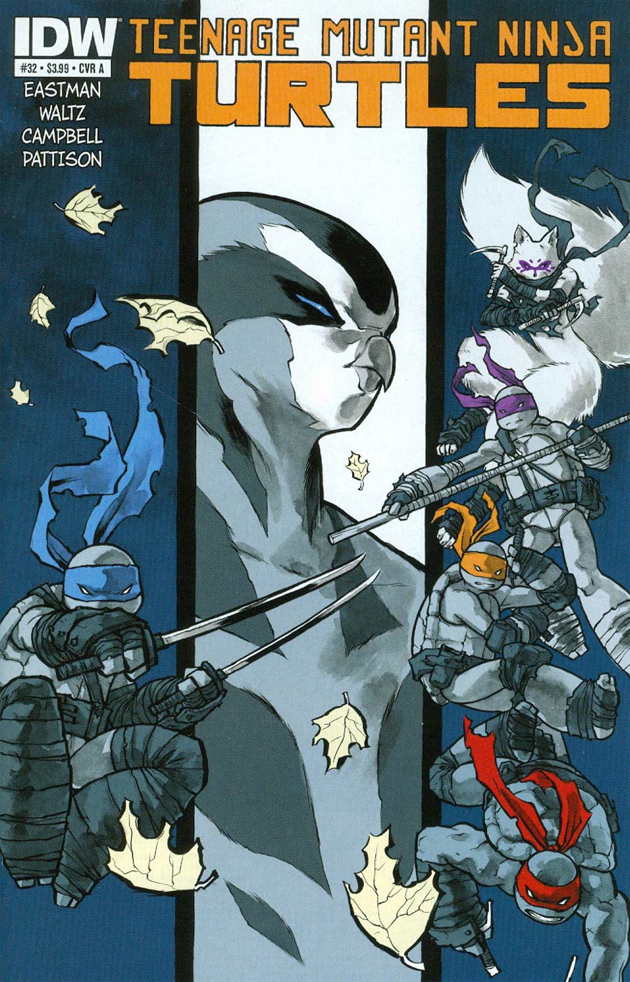 Teenage Mutant Ninja Turtles Vol 5 #32 Cover A Regular Ross CAmpbell Cover