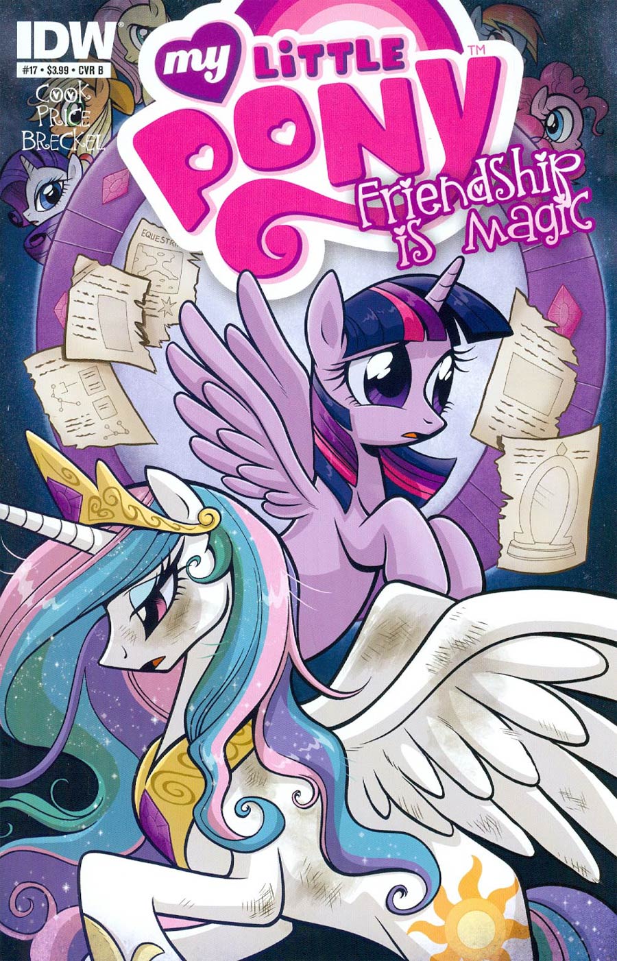 My Little Pony Friendship Is Magic #17 Cover B Regular Brenda Hickey Cover