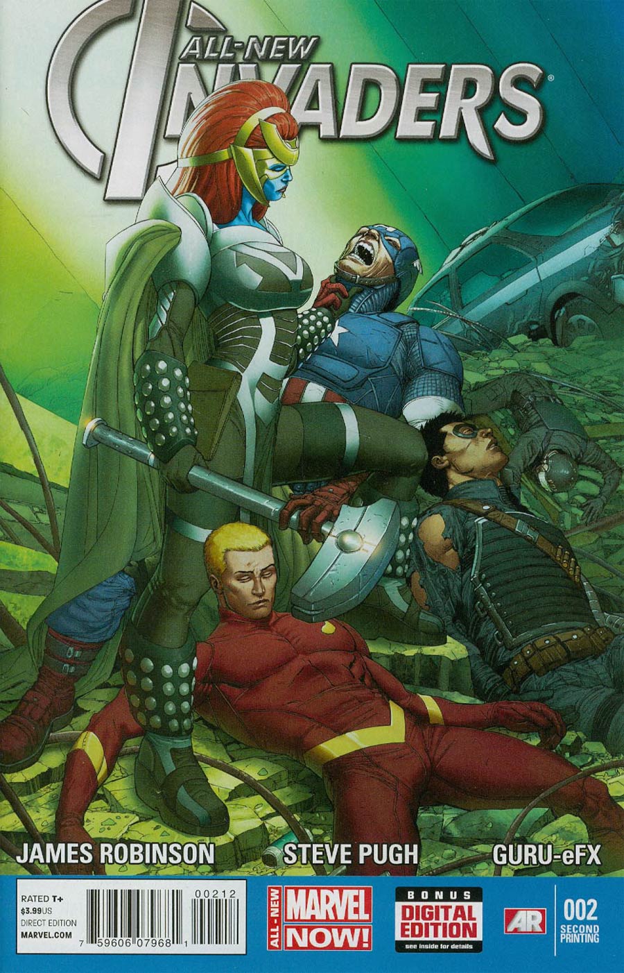 All-New Invaders #2 Cover C 2nd Ptg Mukesh Singh Variant Cover