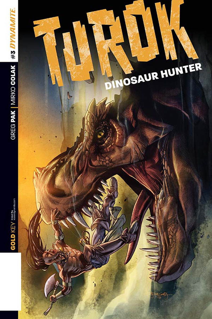 Turok Dinosaur Hunter Vol 2 #3 Cover D Incentive Stephen Segovia Variant Cover