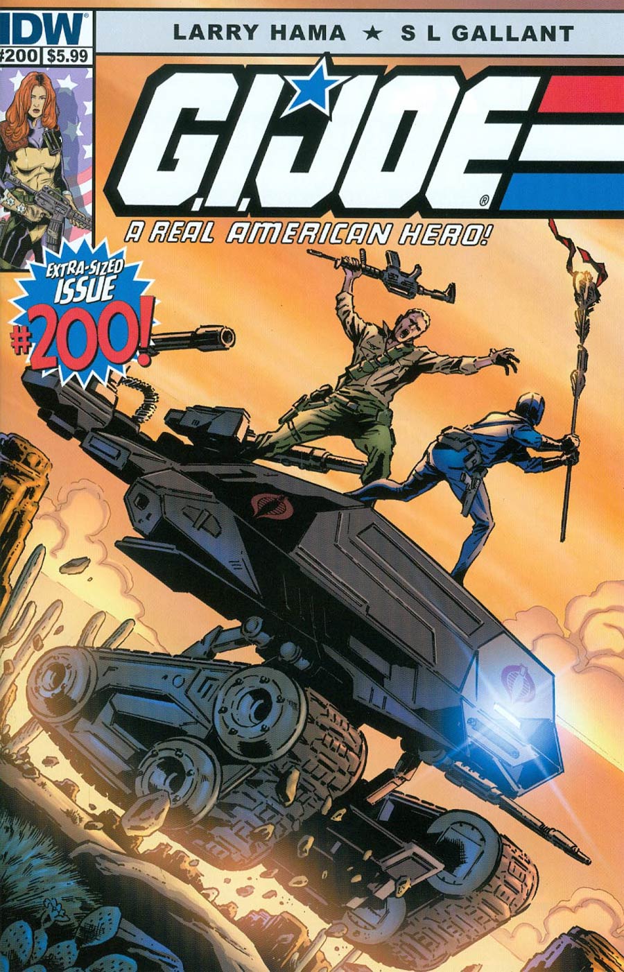 GI Joe A Real American Hero #200 Cover A Regular SL Gallant Cover