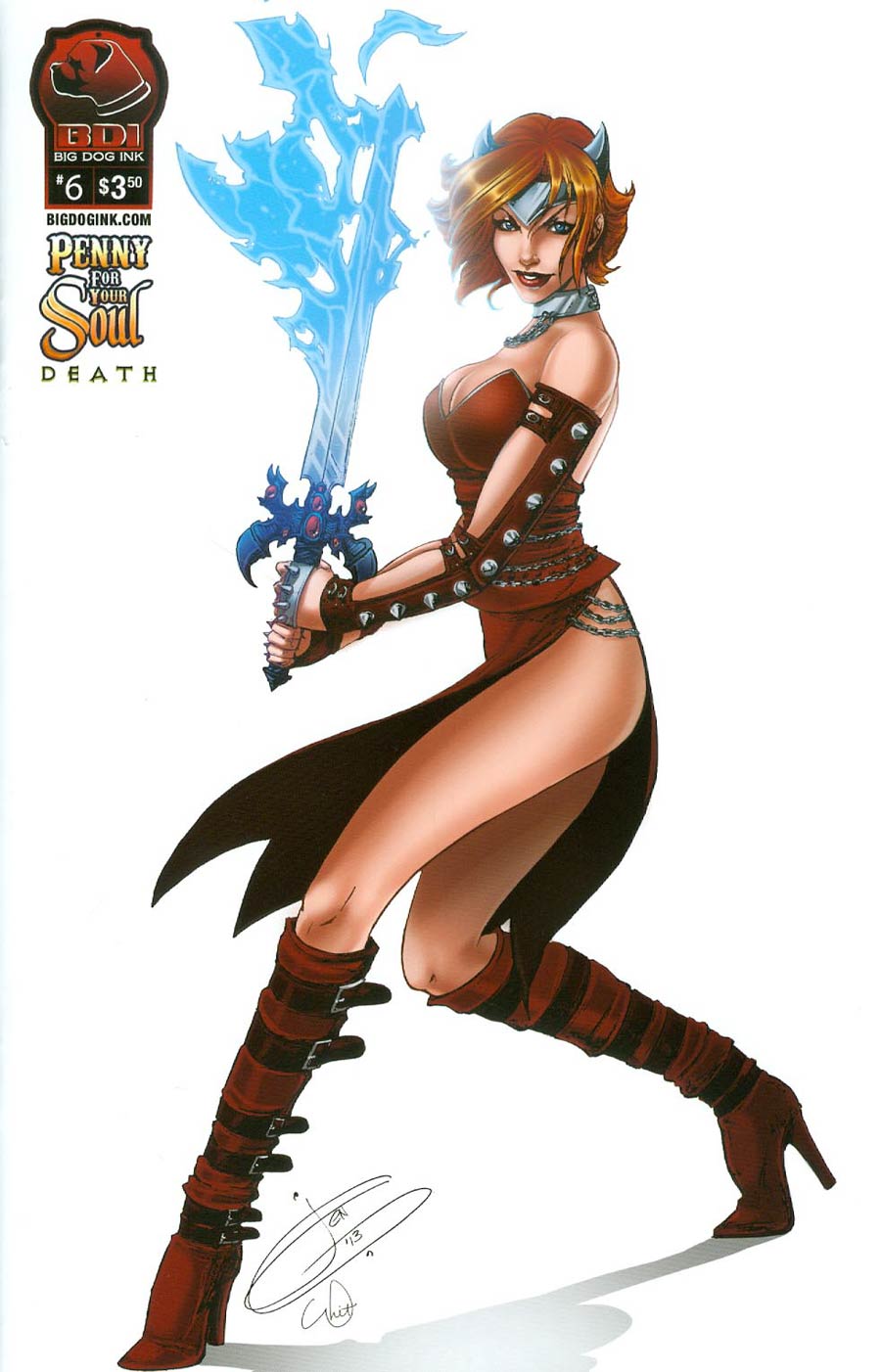 Penny For Your Soul Death #6 Cover B Jenevieve Broomall
