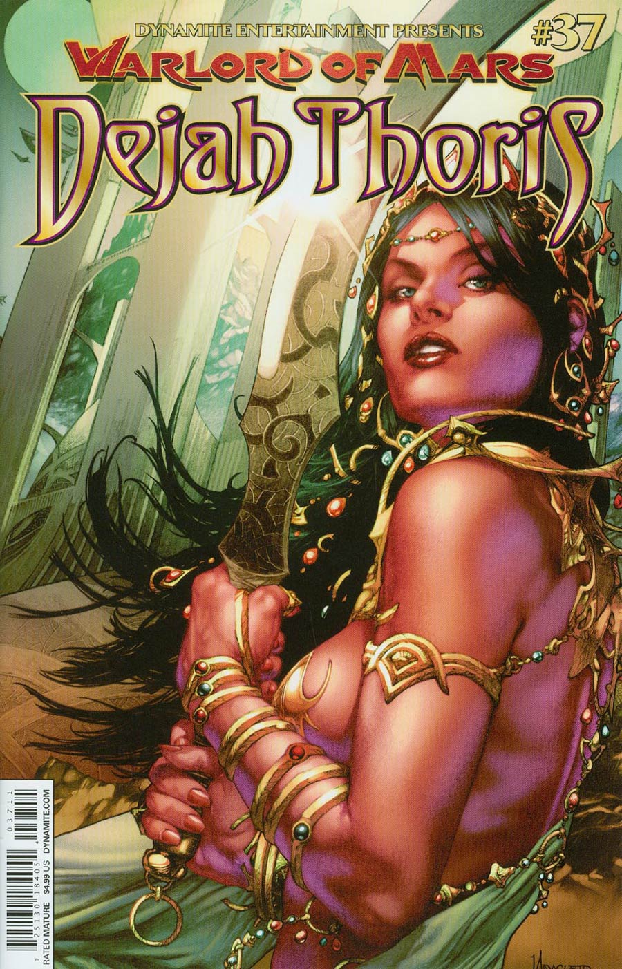 Warlord Of Mars Dejah Thoris #37 Cover B Regular Jay Anacleto Cover