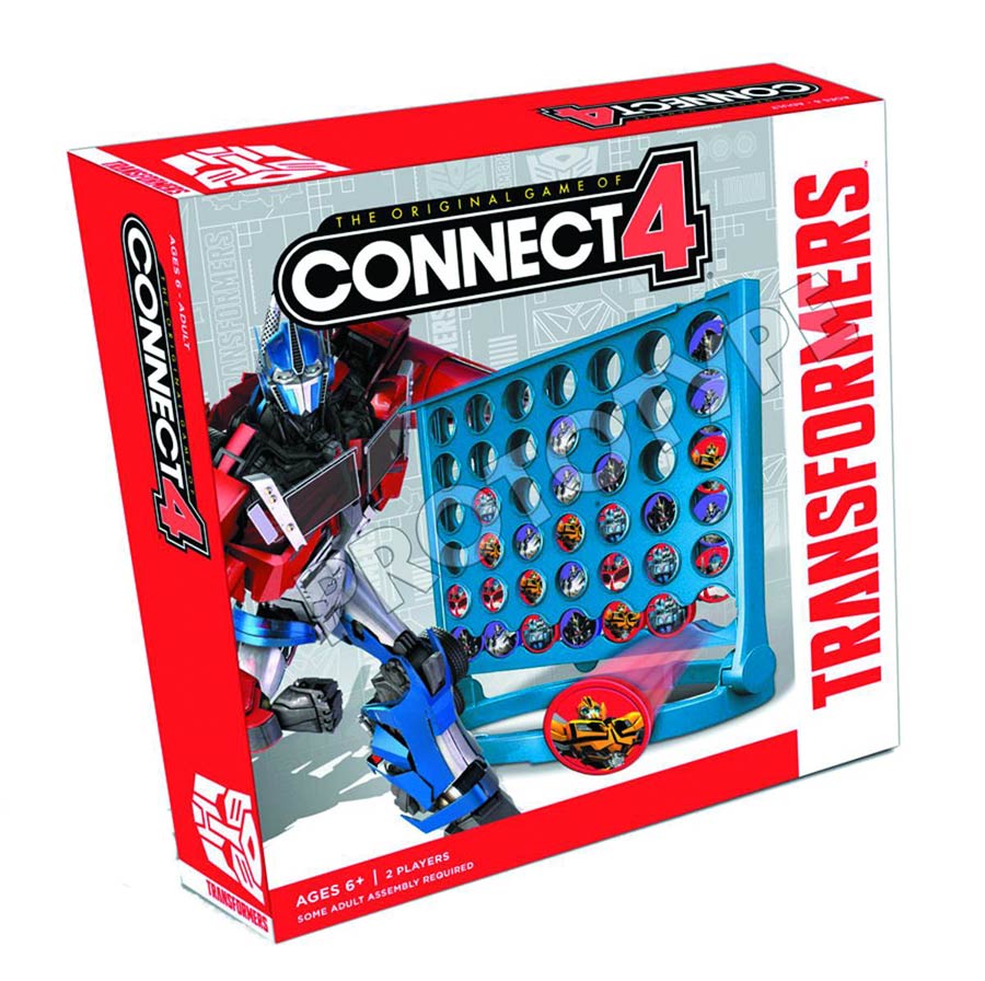 Connect 4 Transformers Edition