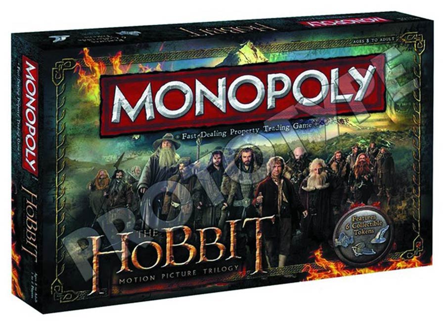 Monopoly The Hobbit Trilogy Edition