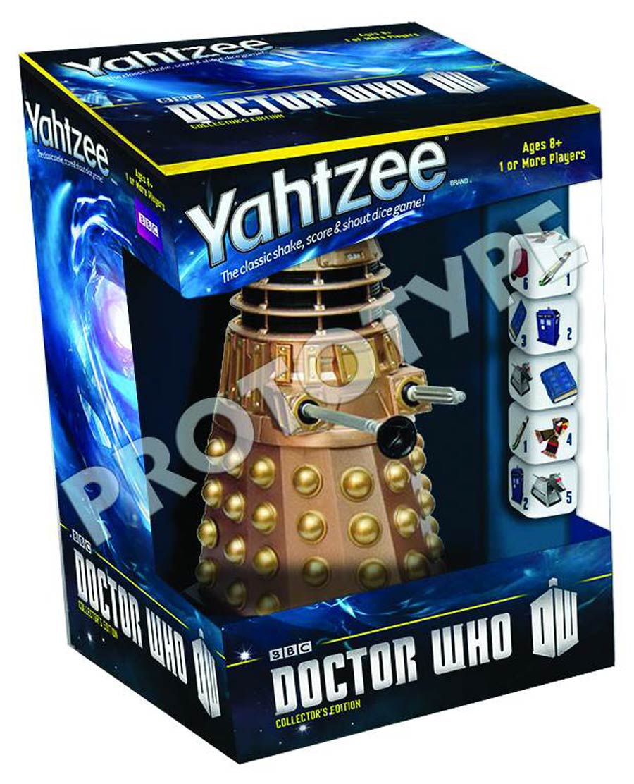 Yahtzee Doctor Who Dalek Edition