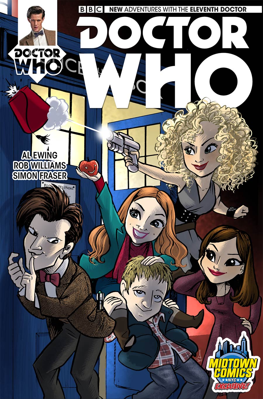 Doctor Who 11th Doctor #1 Cover C Midtown Exclusive Amy Mebberson Variant Cover (2 Of 2)