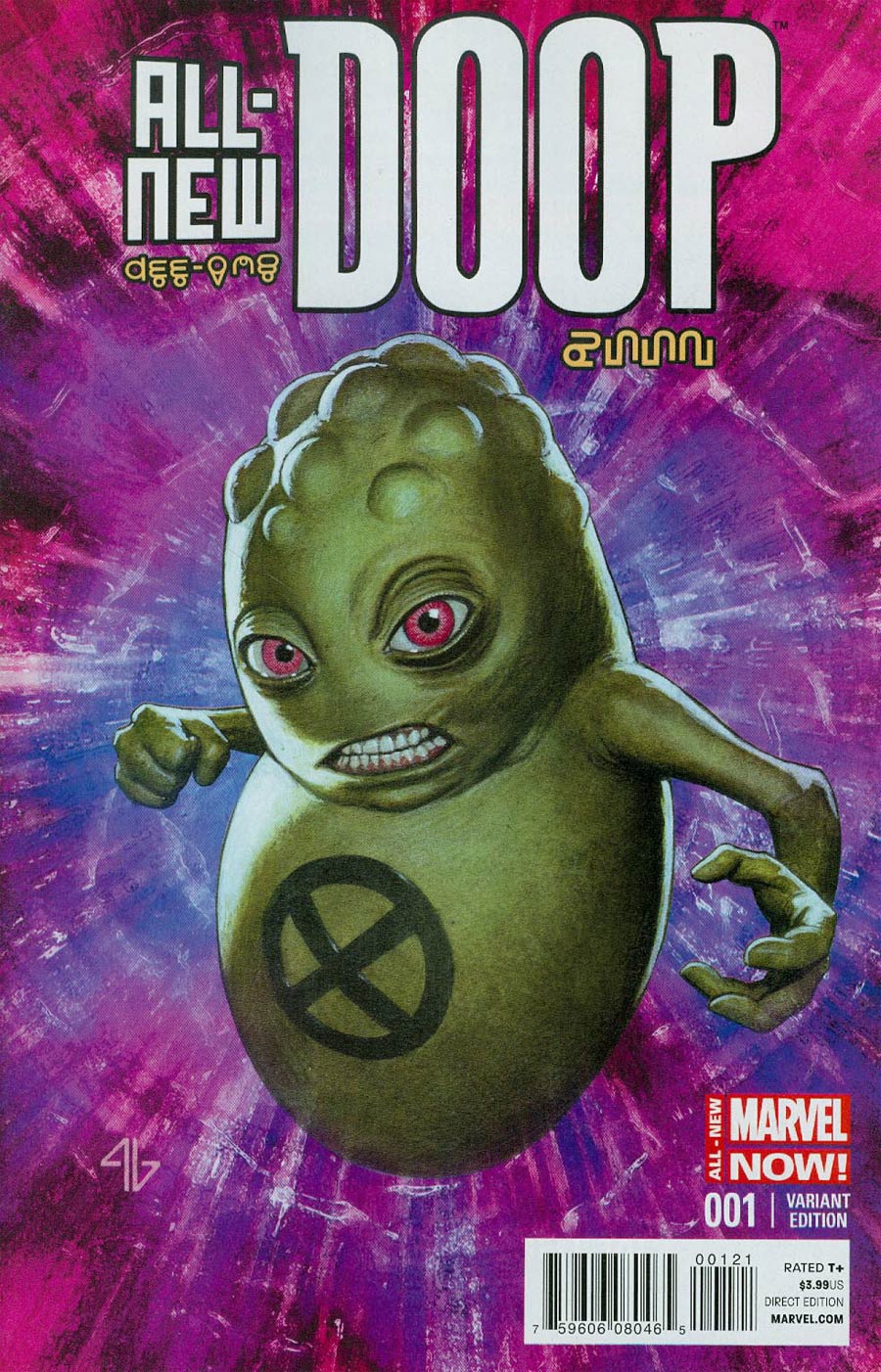 All-New Doop #1 Cover B Incentive Adi Granov Variant Cover