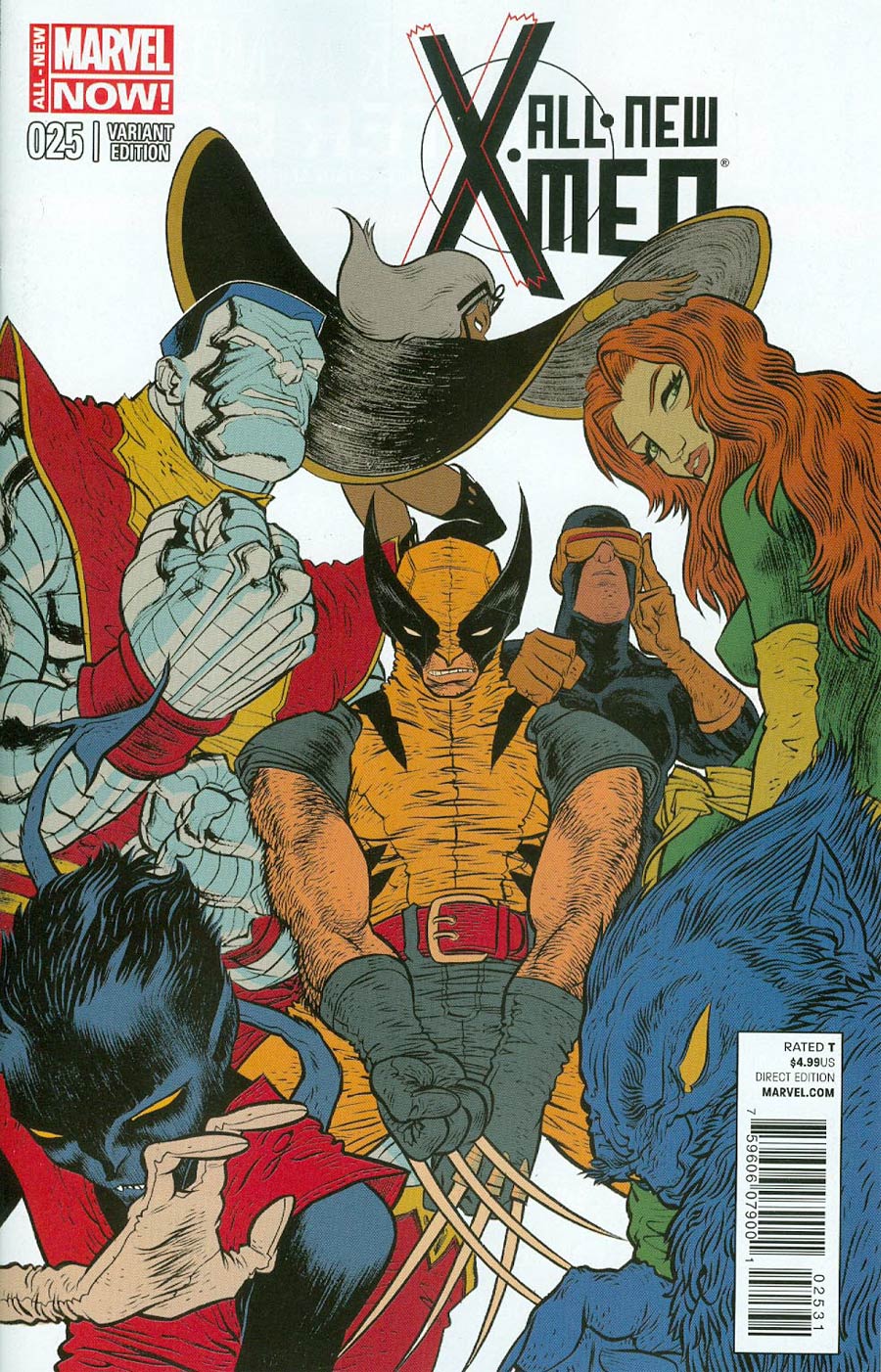 All-New X-Men #25 Cover B Incentive Rafael Grampa Variant Cover