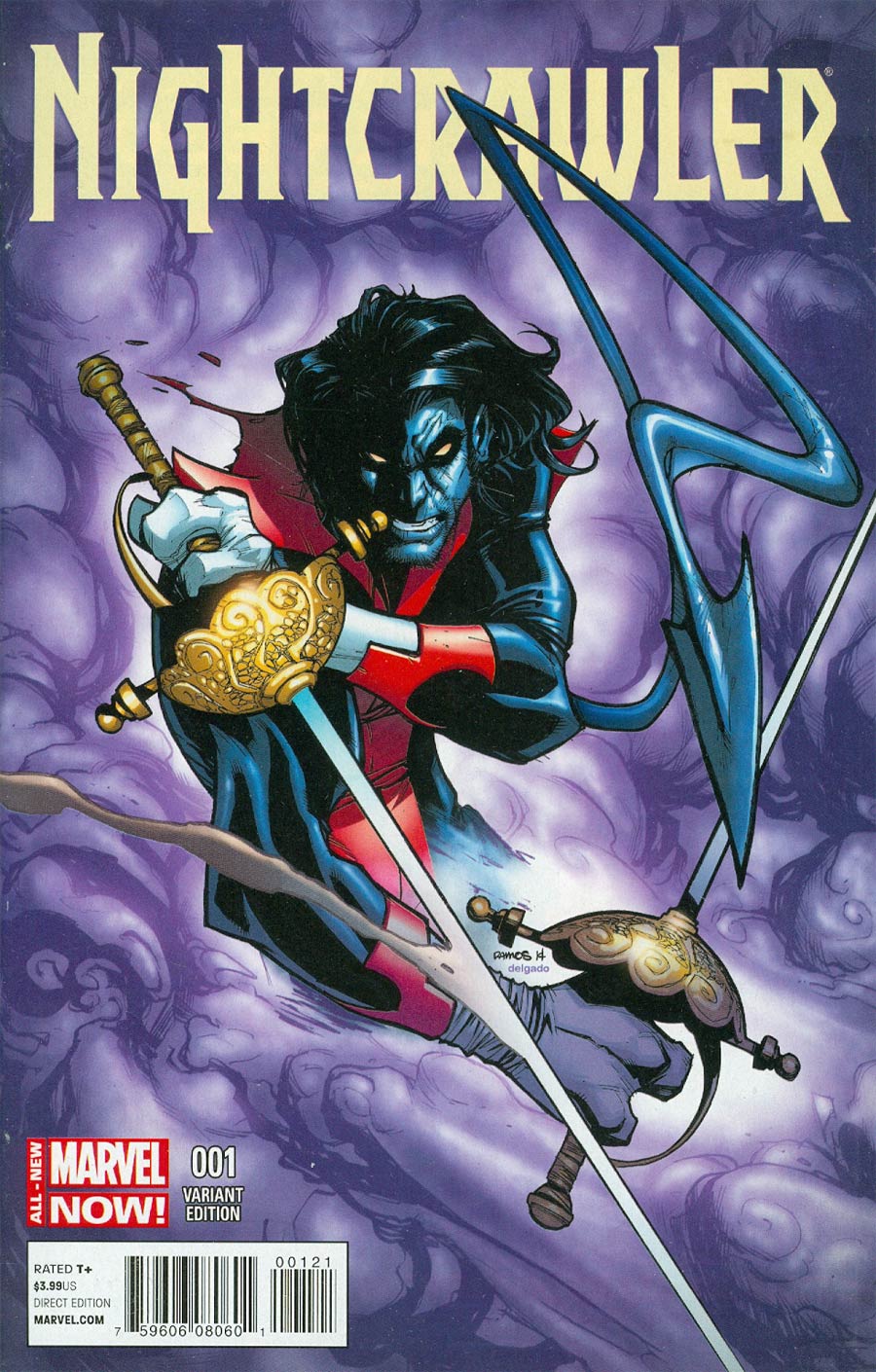 Nightcrawler Vol 4 #1 Cover C Incentive Humberto Ramos Variant Cover