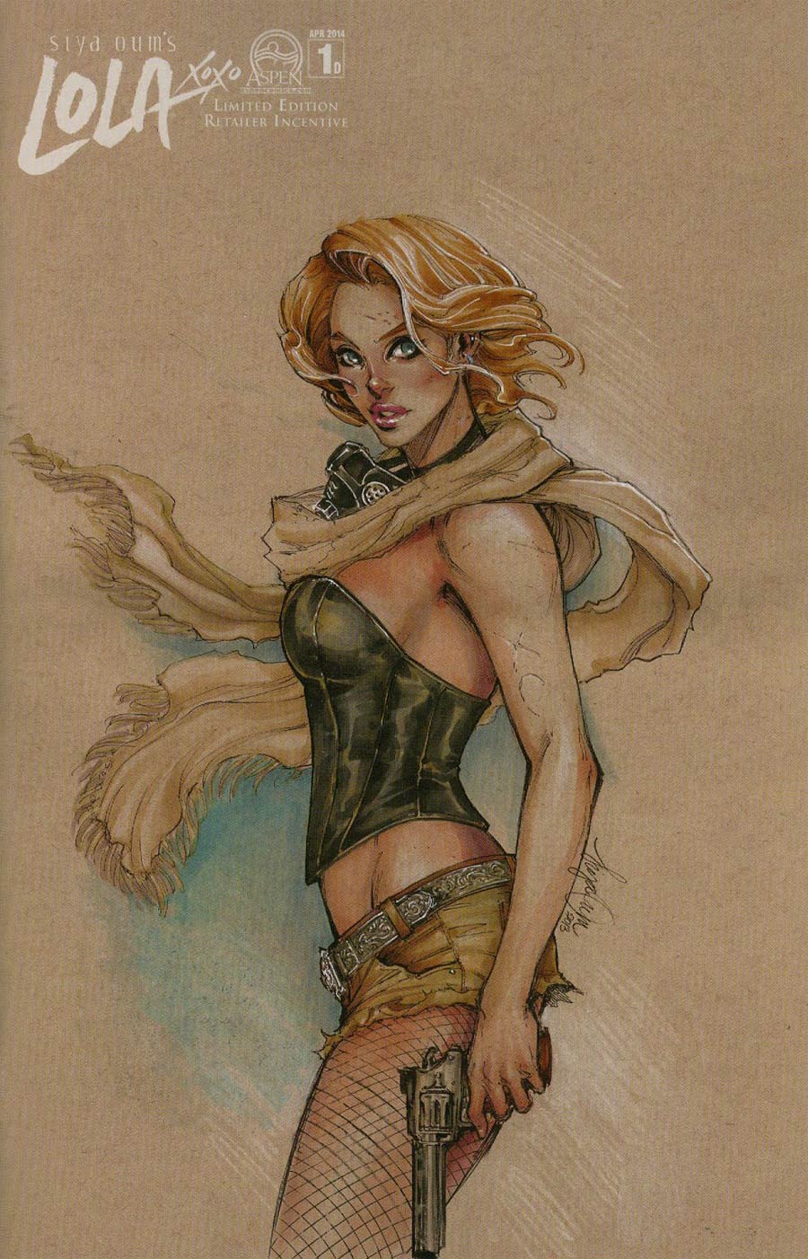 Lola Xoxo #1 Cover D Incentive Siya Oum Sketch Variant Cover