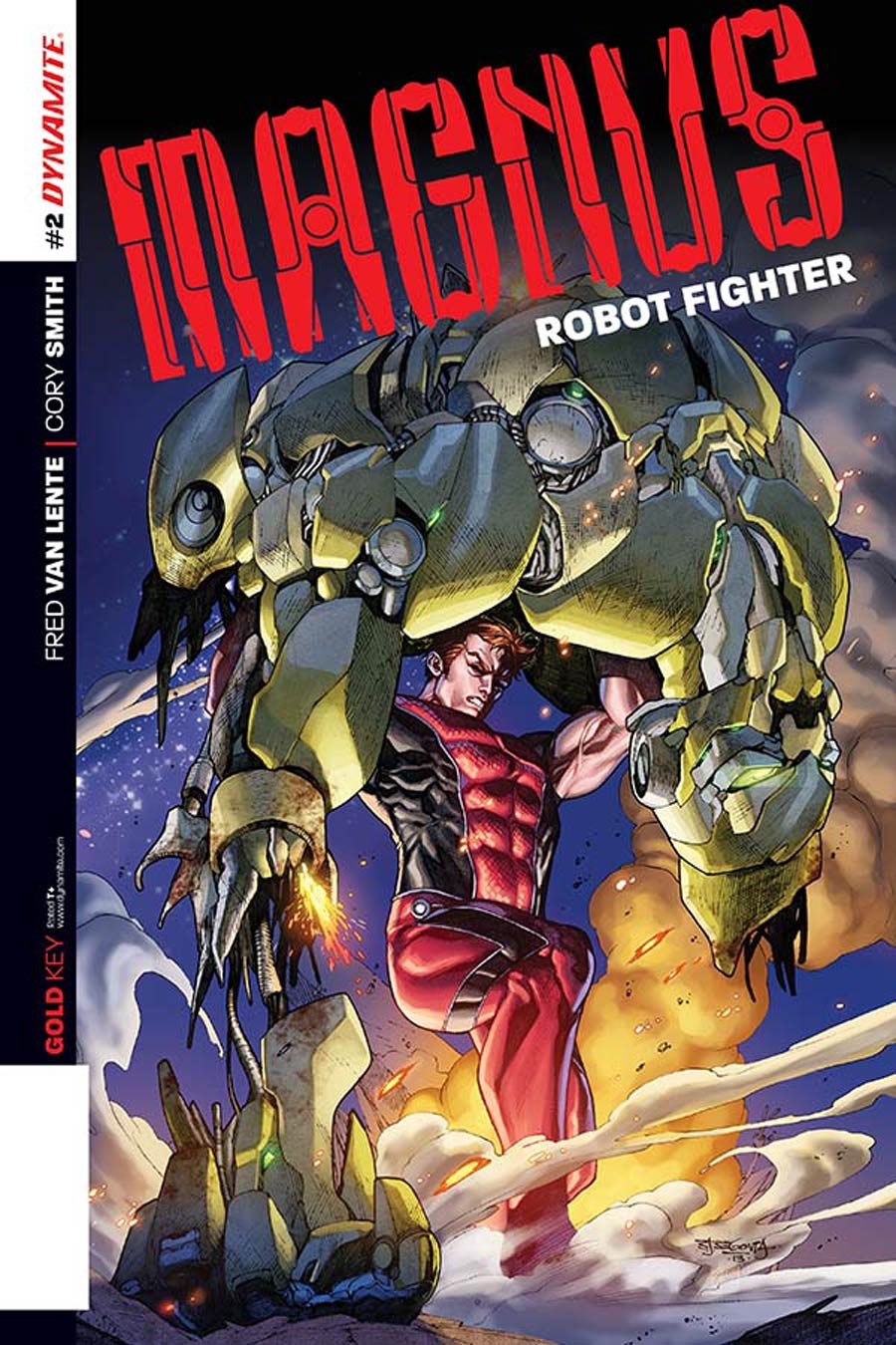 Magnus Robot Fighter Vol 4 #2 Cover D Incentive Stephen Segovia Variant Cover
