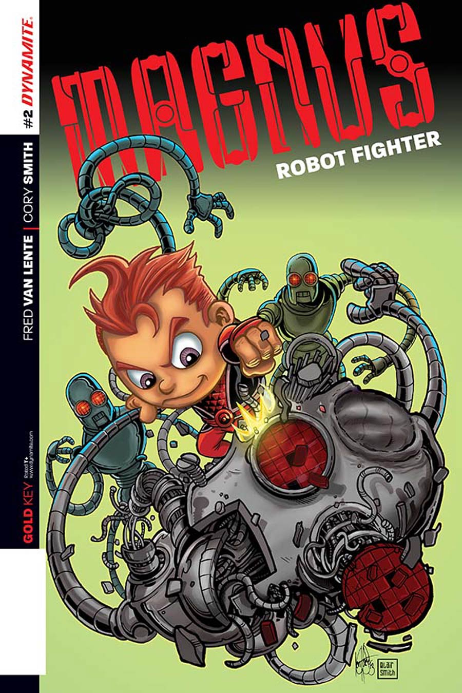 Magnus Robot Fighter Vol 4 #2 Cover E Incentive Ken Haeser Lil Magnus Variant Cover