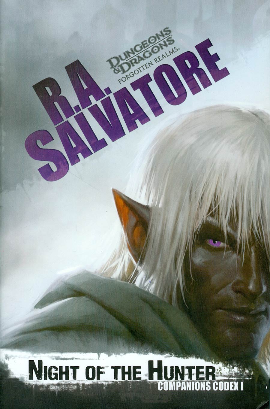 Forgotten Realms Night Of The Hunter Companions Codex I HC Signed By R.A. Salvatore