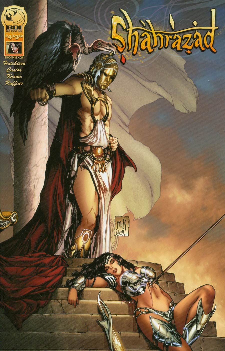 Shahrazad #4 Cover A Regular Mike Krome Cover