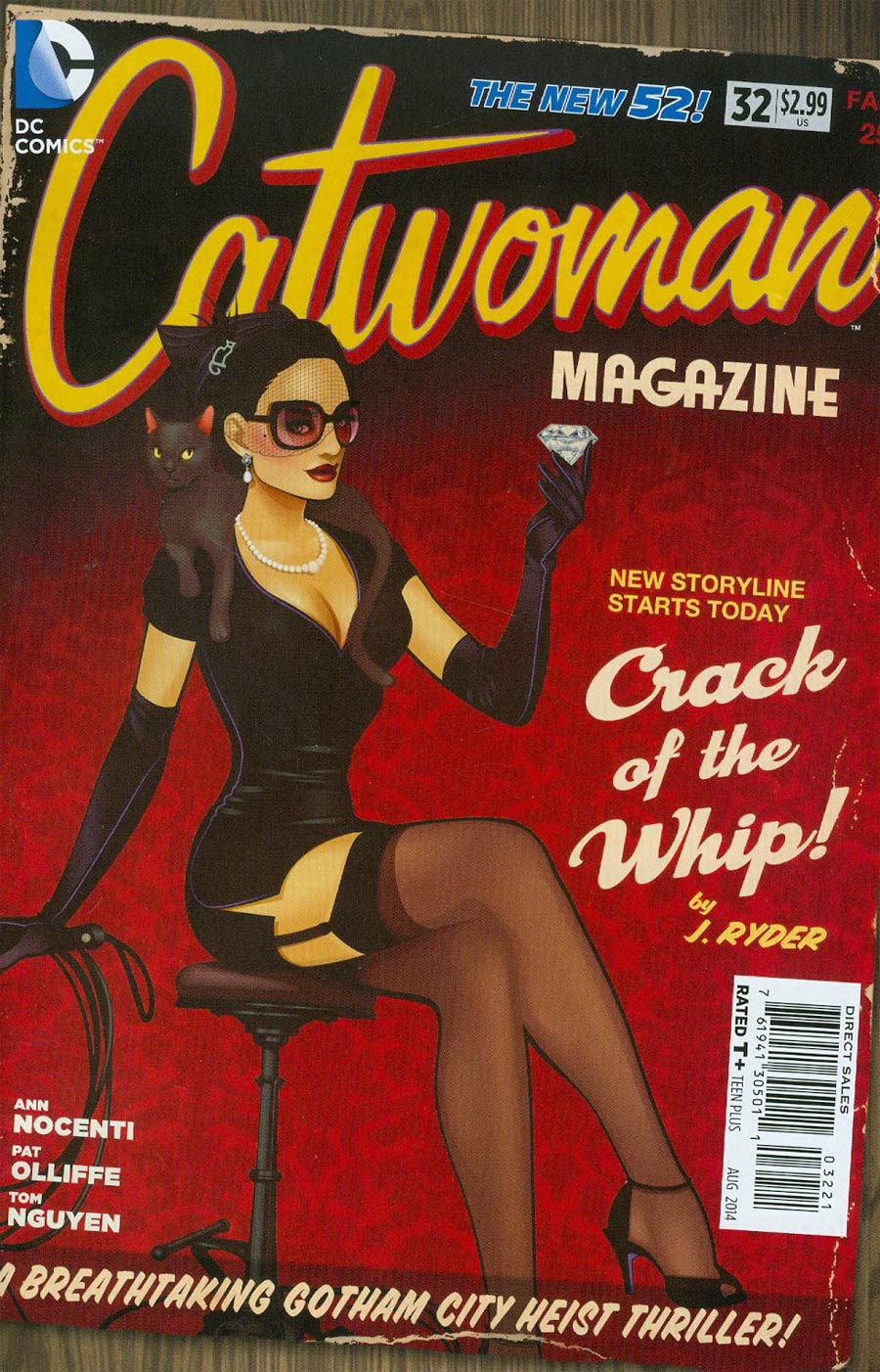 Catwoman Vol 4 #32 Cover B Variant DC Bombshells Cover