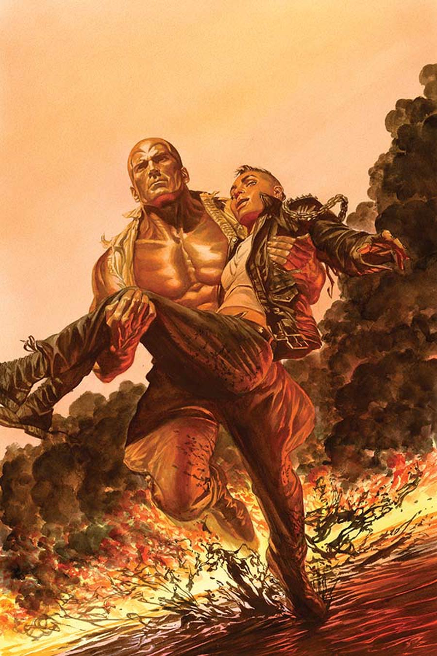 Doc Savage Vol 5 #4 Cover C High-End Alex Ross Virgin Art Ultra-Limited Variant Cover (ONLY 50 COPIES IN EXISTENCE!)