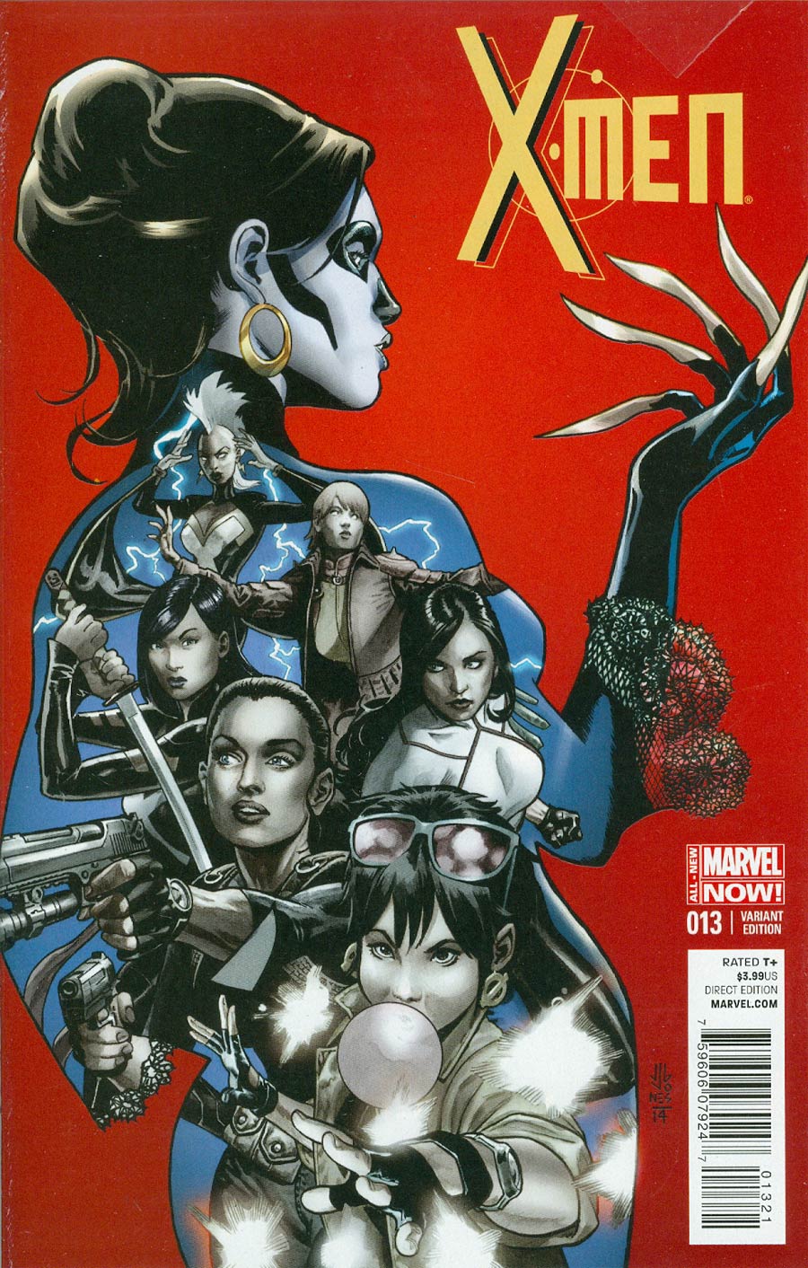 X-Men Vol 4 #13 Cover B Incentive David Marquez Variant Cover