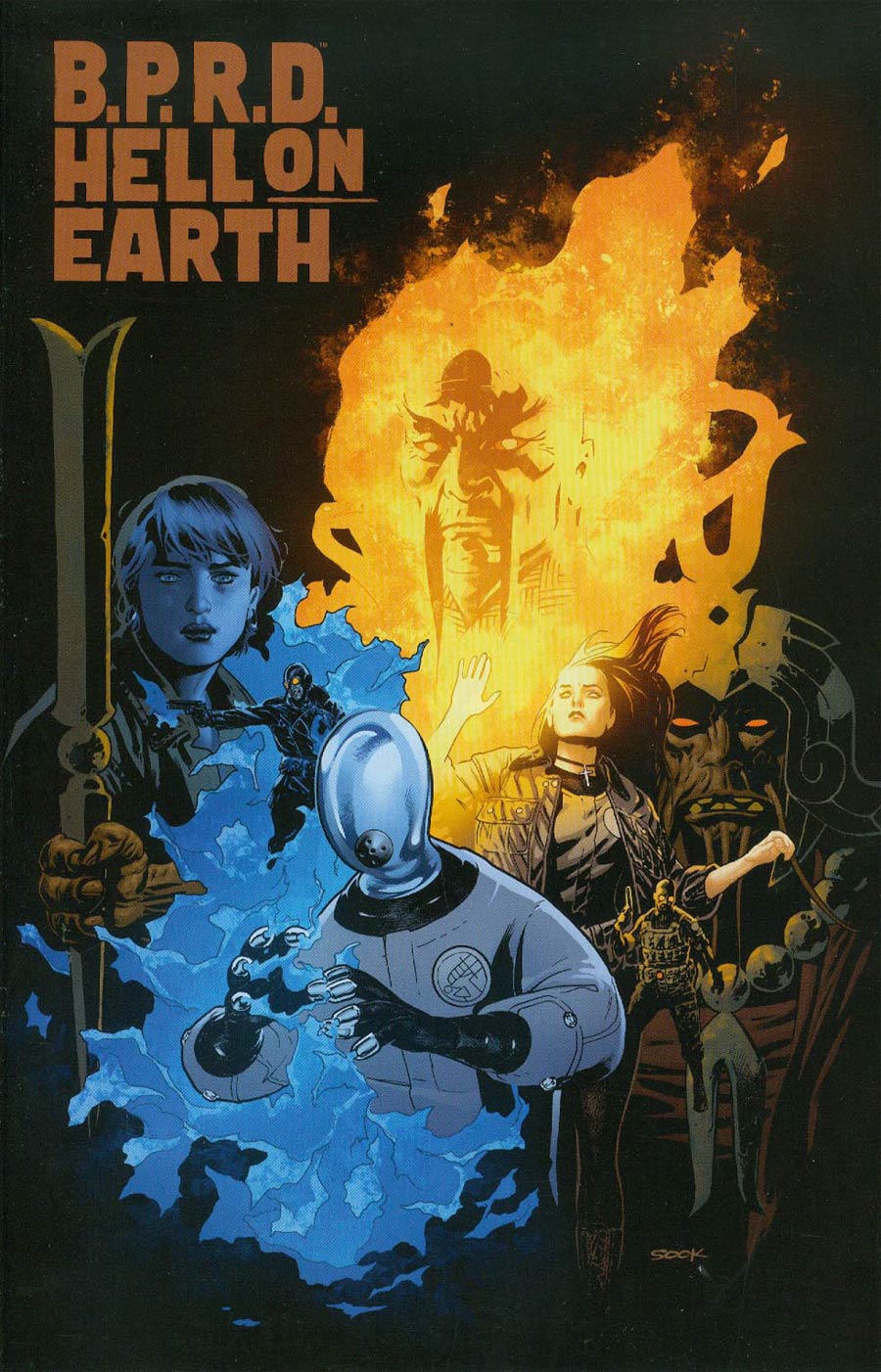 BPRD Hell On Earth #118 Cover B Incentive Ryan Sook Variant Cover
