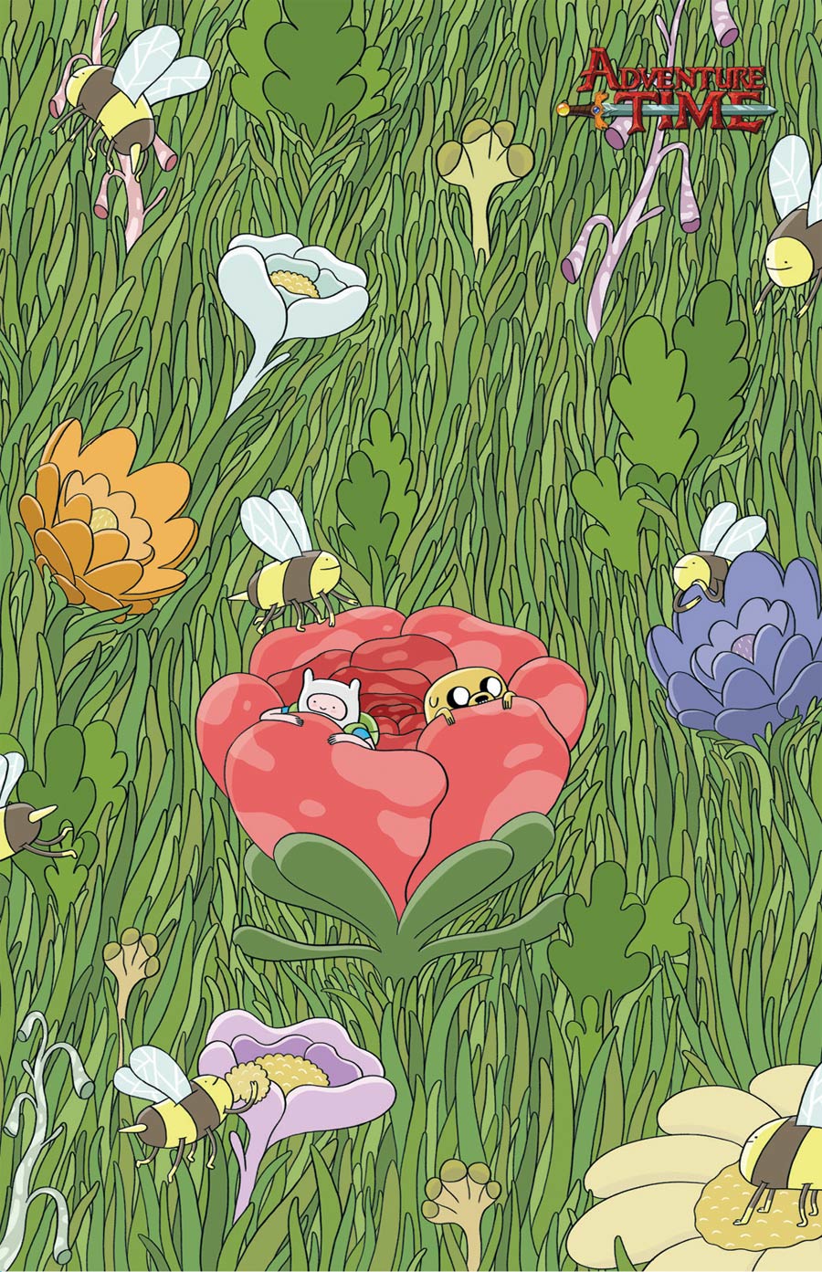 Adventure Time #27 Cover C Incentive Tom Hunter Virgin Variant Cover