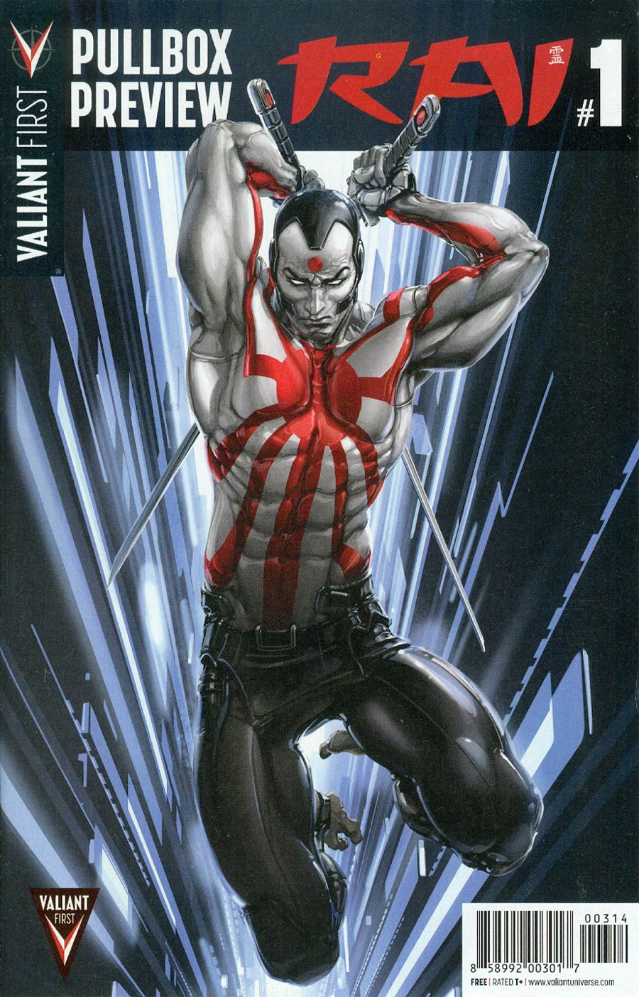 Valiant First Pullbox Preview - Rai Vol 2 #1