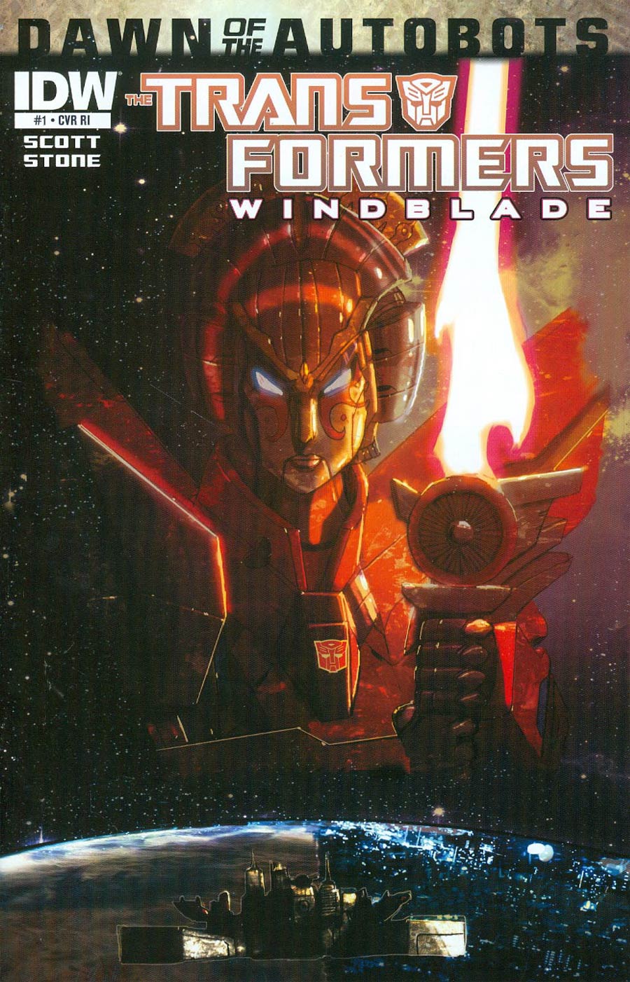 Transformers Windblade #1 Cover C Incentive Livio Ramondelli Interconnecting Variant Cover (Dawn Of The Autobots Tie-In)