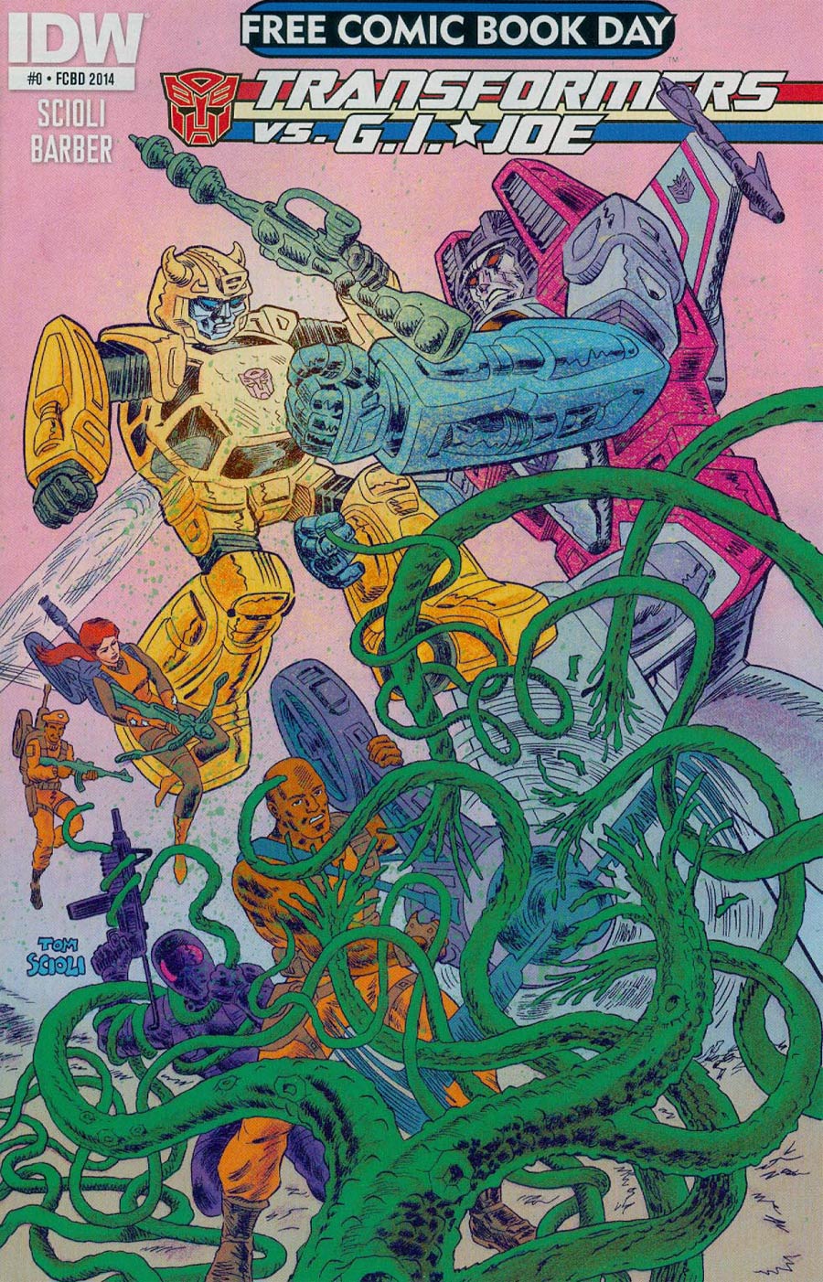 FCBD 2014 Transformers vs GI Joe