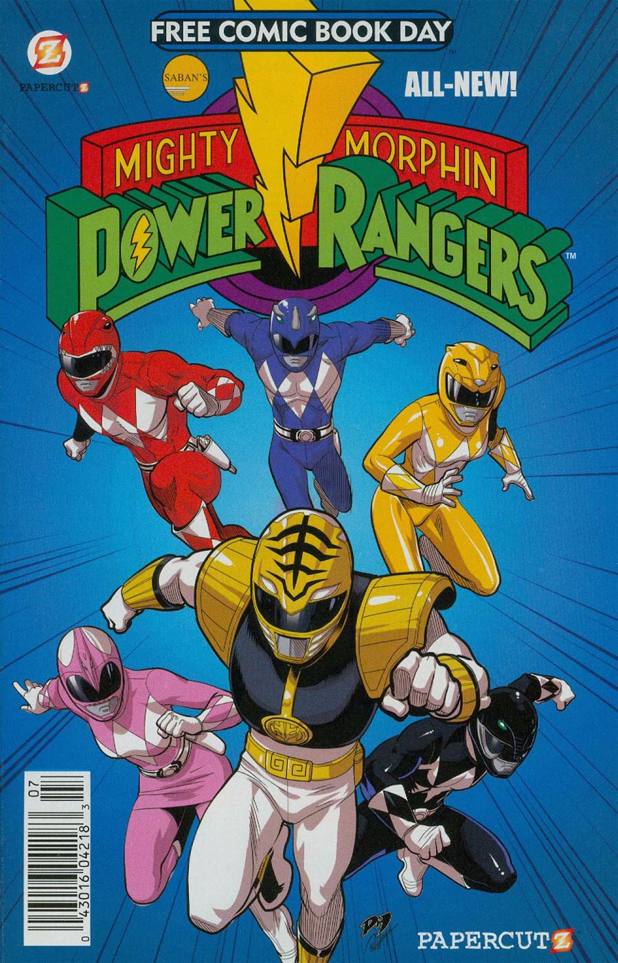 FCBD 2014 Mighty Morphin Power Rangers