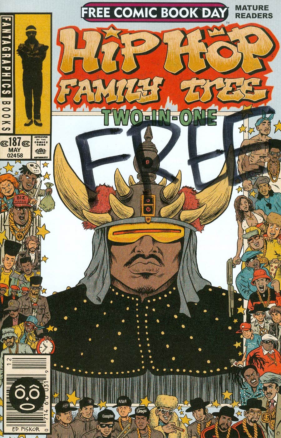 FCBD 2014 Hip Hop Family Tree Two-In-One