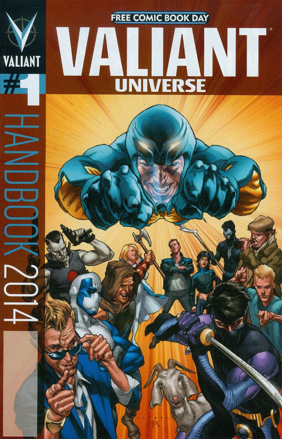FCBD 2014 Valiant Universe Handbook