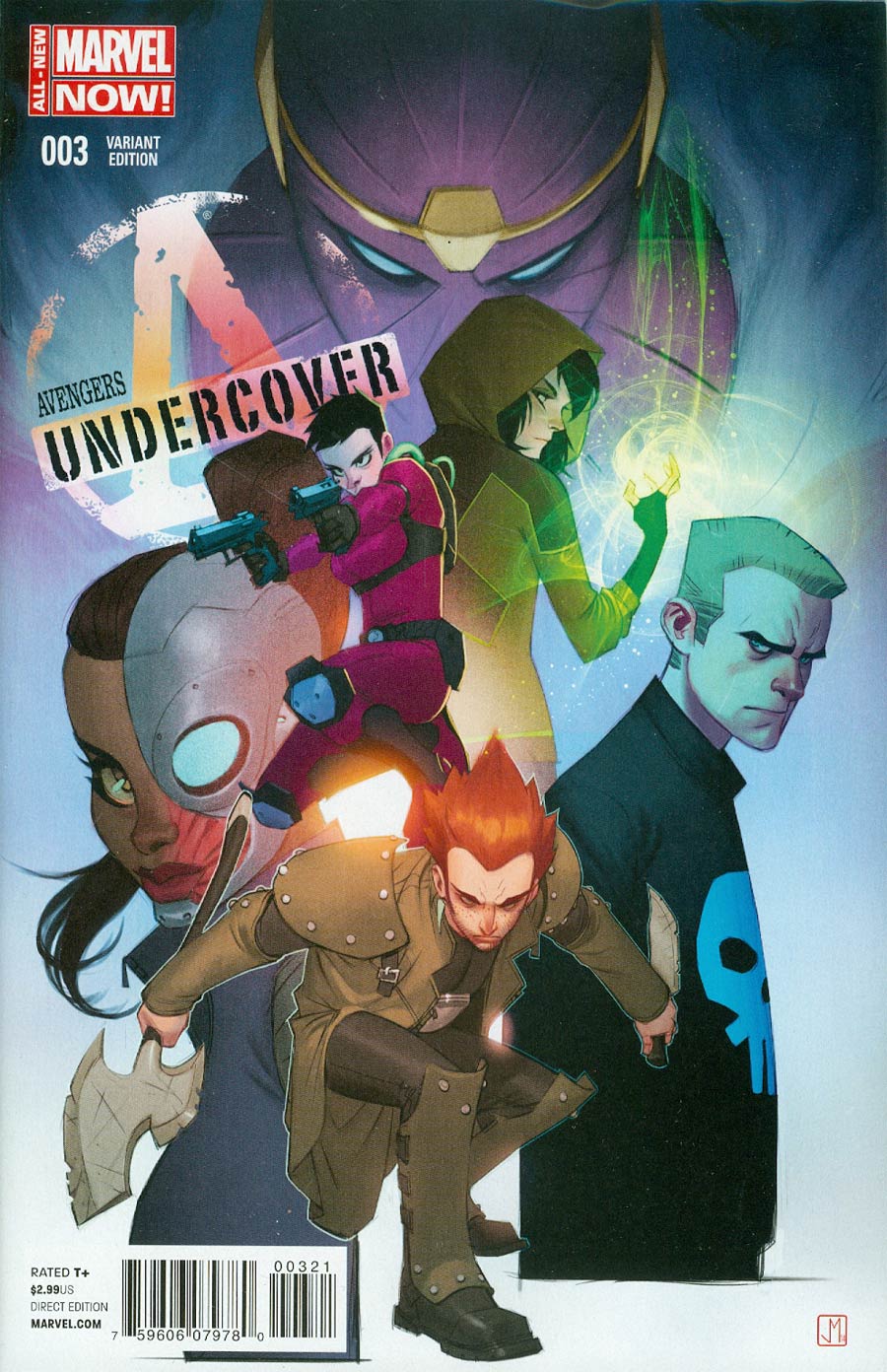 Avengers Undercover #3 Cover B Incentive Jorge Molina Variant Cover