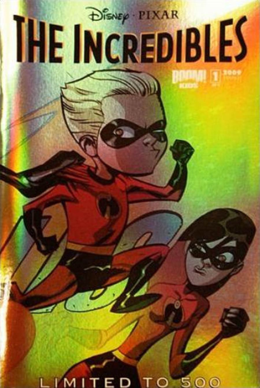Disney Pixars Incredibles Family Matters #1 Cover M SDCC Foil Cover