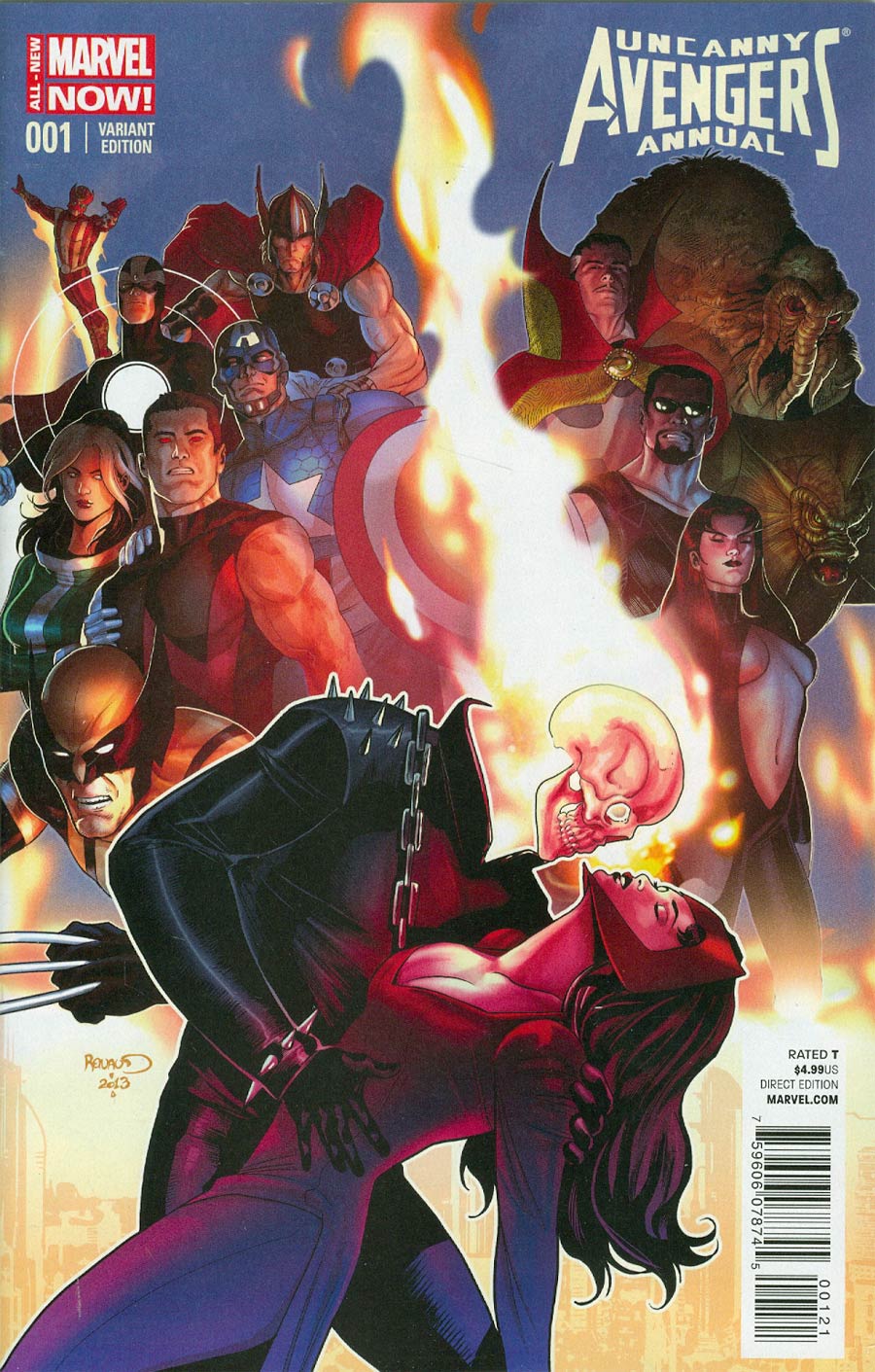 Uncanny Avengers Annual #1 Cover B Incentive Paul Renaud Variant Cover