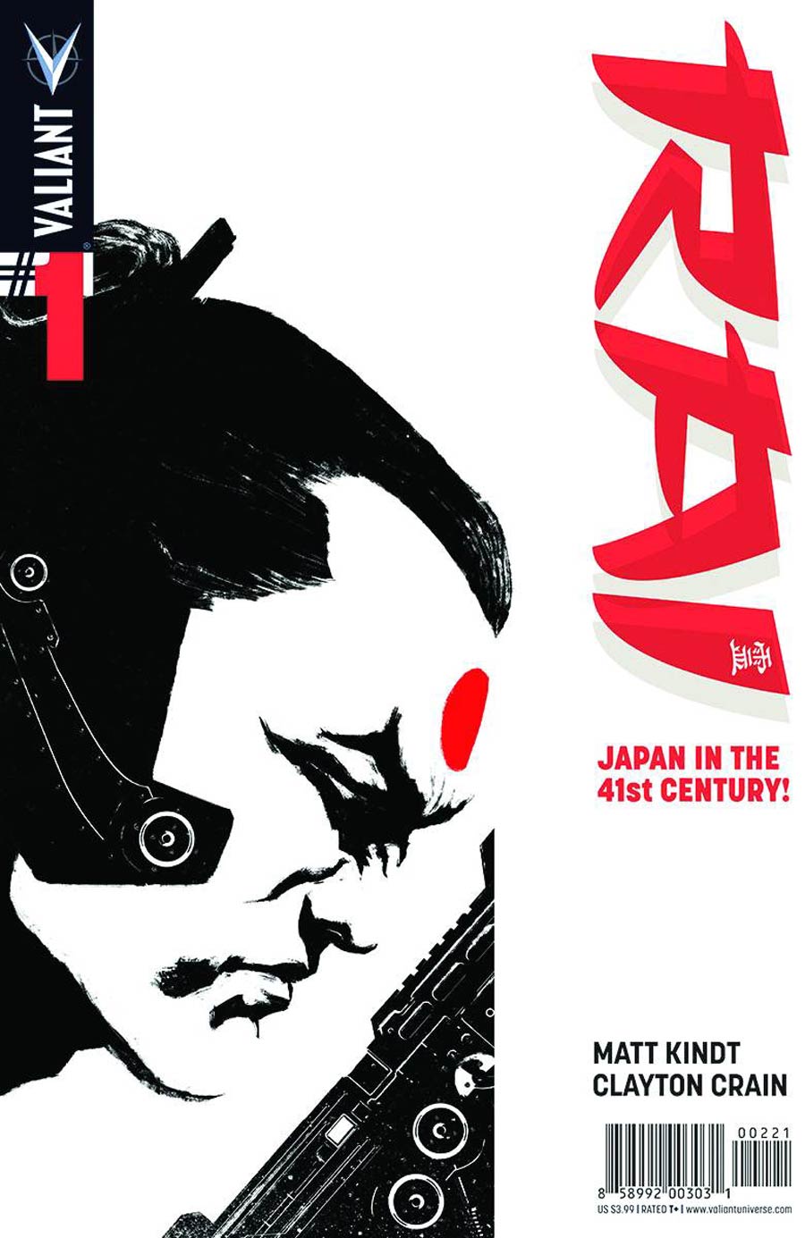 Rai Vol 2 #1 Cover J Incentive David Aja & Raul Allen Variant Cover