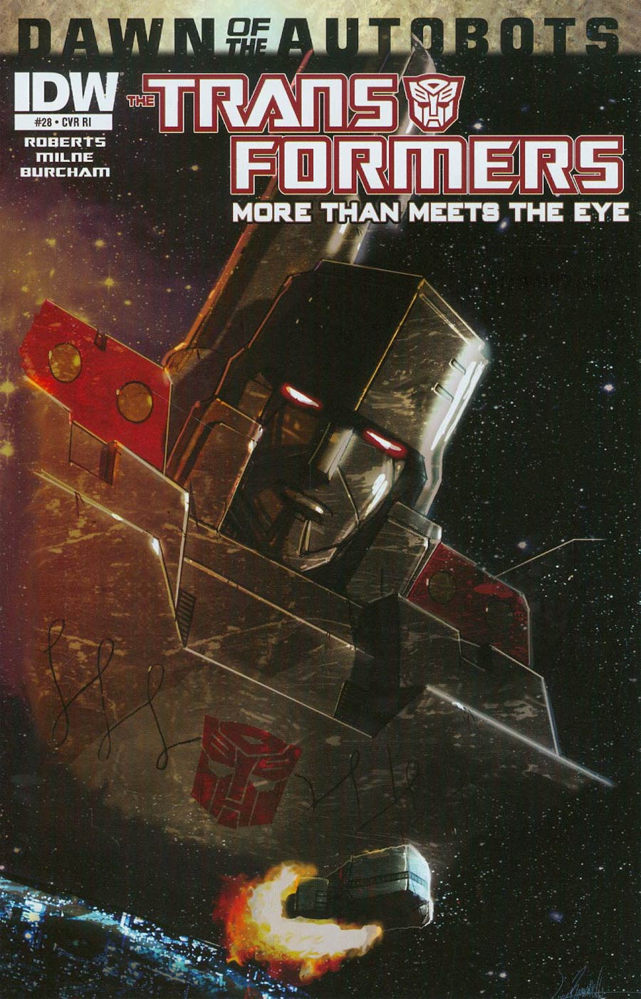 Transformers More Than Meets The Eye #28 Cover C Incentive Livio Ramondelli Interconnecting Variant Cover (Dawn Of The Autobots Tie-In)