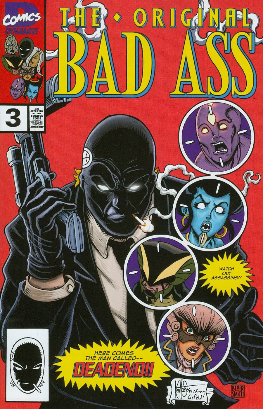 Bad Ass #3 Cover B Variant Ken Haeser Mutie Homage Cover