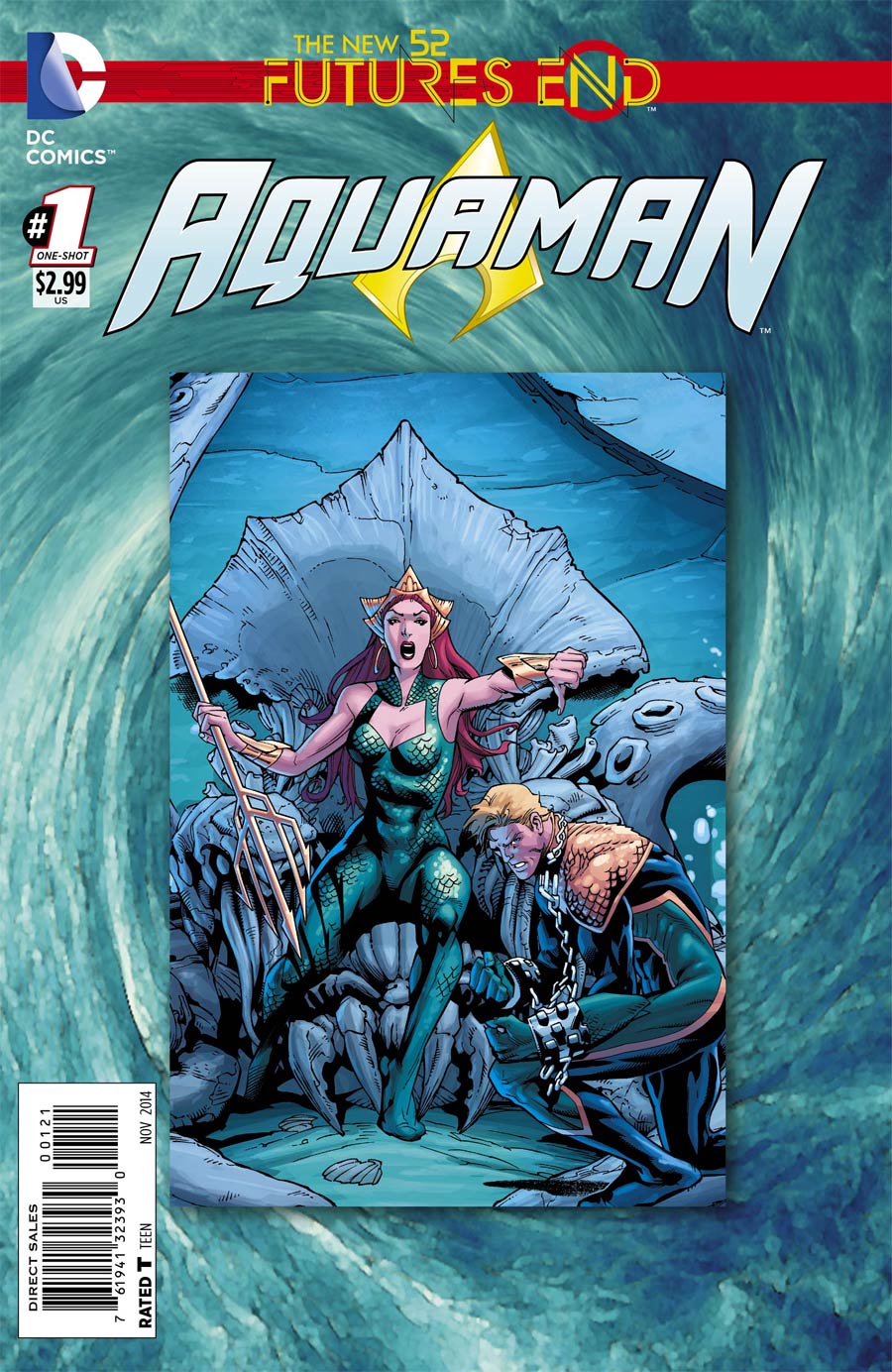 Aquaman Futures End #1 Cover B Standard Cover