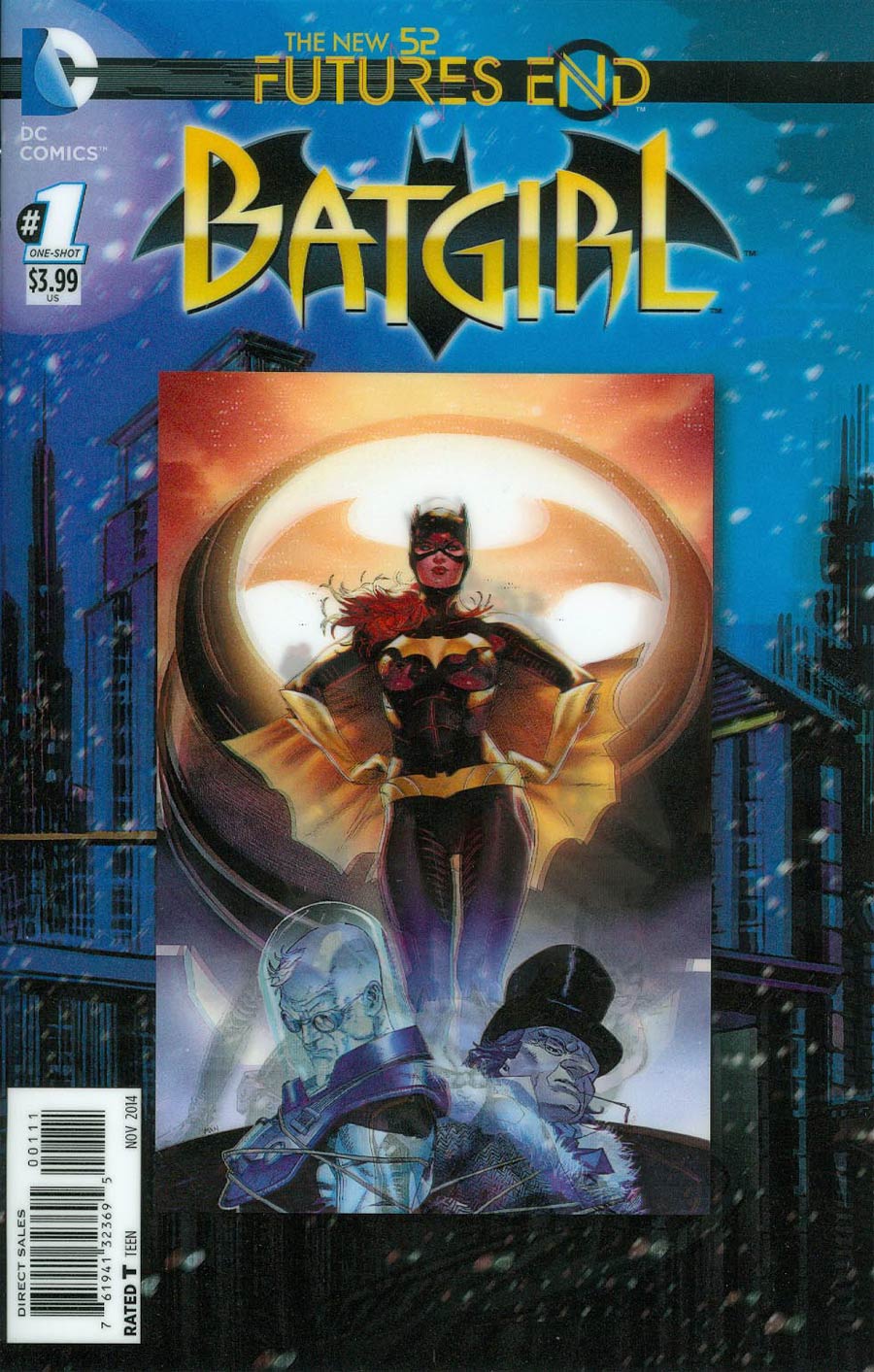 Batgirl Futures End #1 Cover A 3D Motion Cover